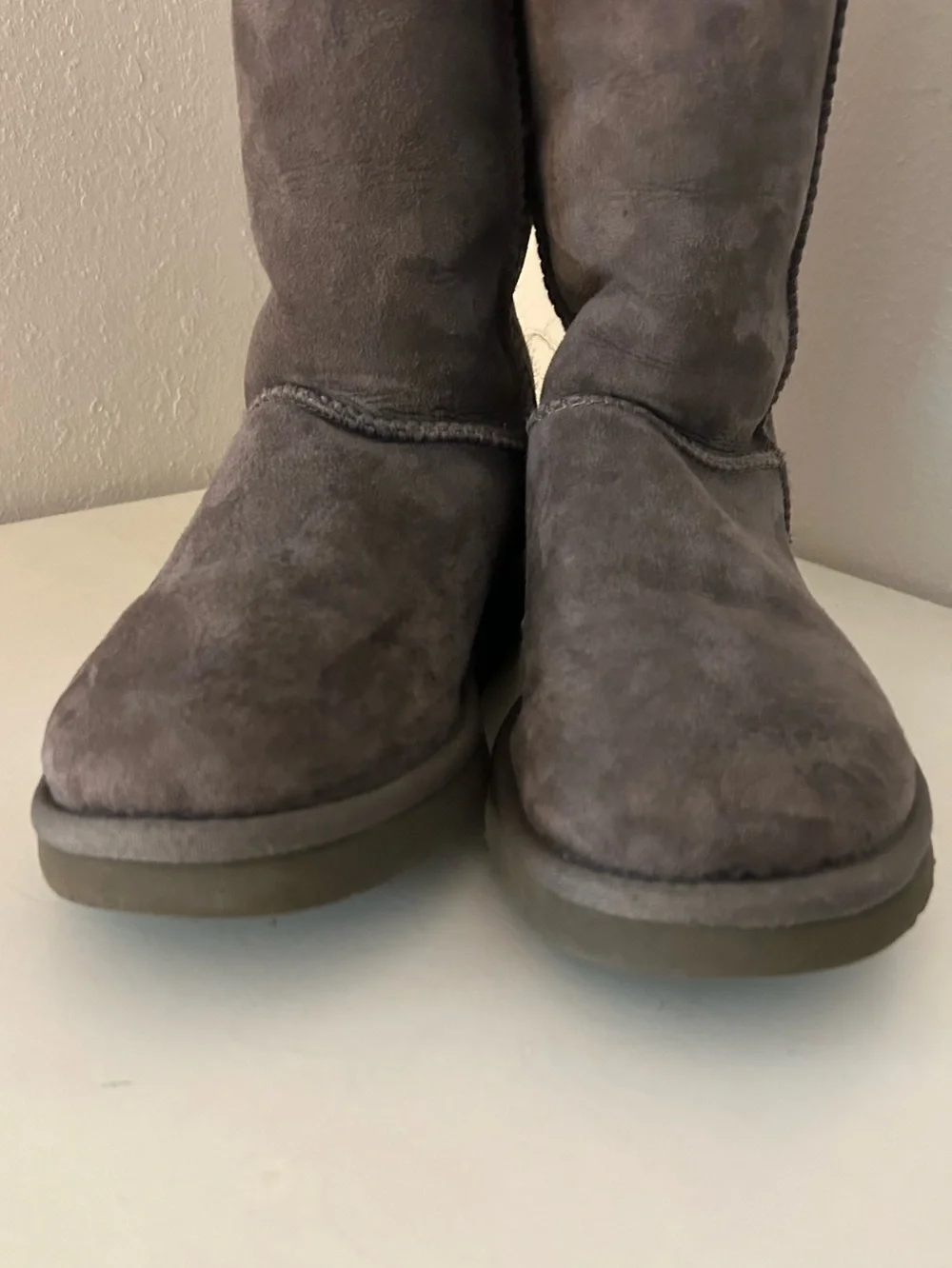 UGG Classic Tall Suede Boots - Gray | women's 7